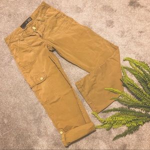 GUESS jeans 81 stretch olive cargo pants sz 28